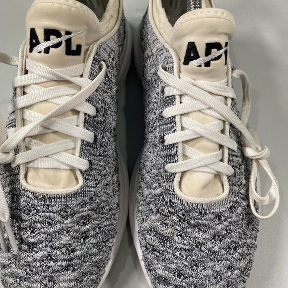 APL Tech Loom Phantom Athletic Sneakers White Cosmic Grey Women's Size 10.5 - Picture 9 of 9